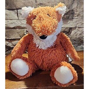 Warmies Orange Fox Plush Weighted Stuffed Animal Microwave Sensory